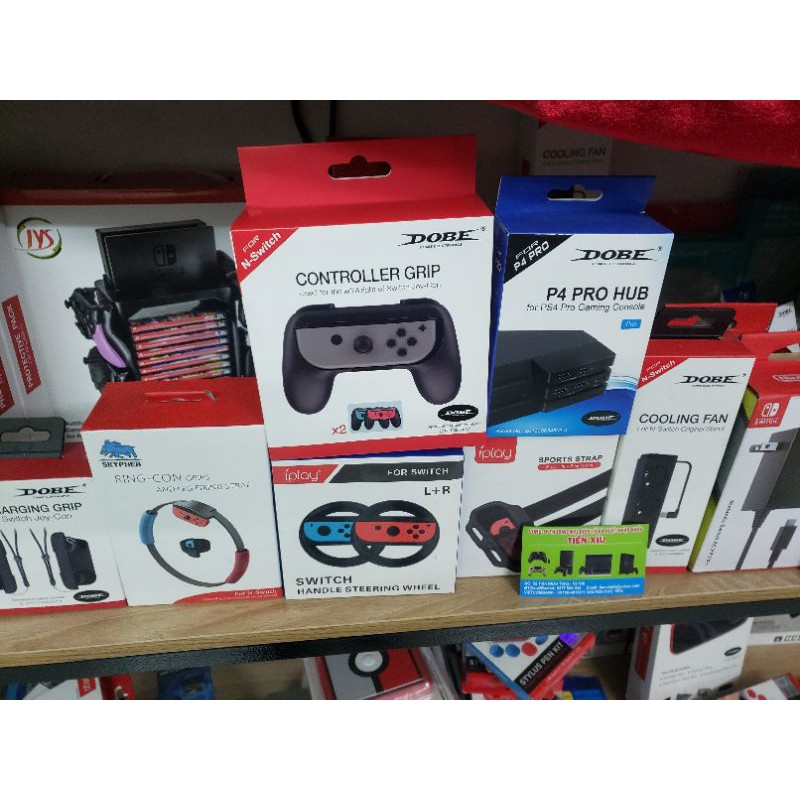 Vô lăng nintendo switch mario kart set 2 cái ạ Nintendo Switch Oled Wheel