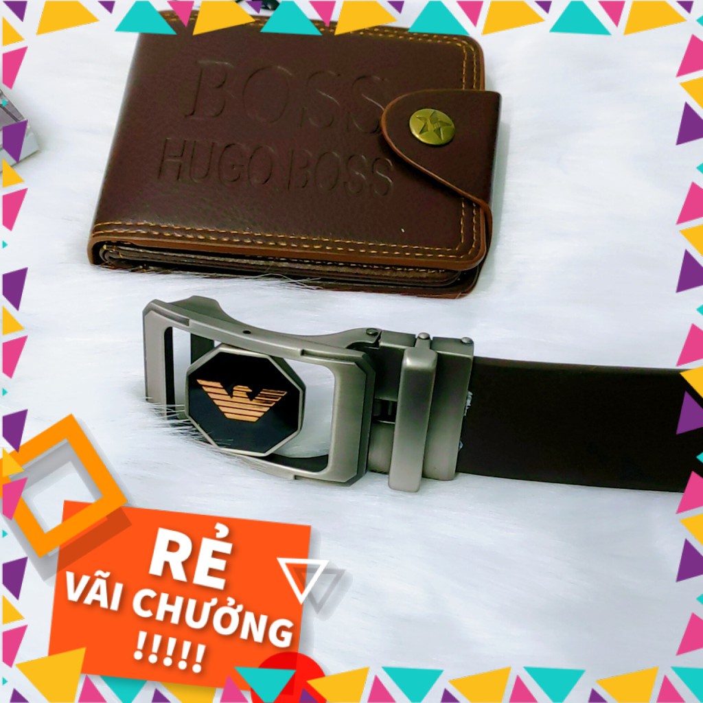 ❤️BỘ QUÀ TẶNG VÍ BOSS + THẮT LƯNG NAM (CÓ BÁN LẺ VÍ VÀ THẮT LƯNG)