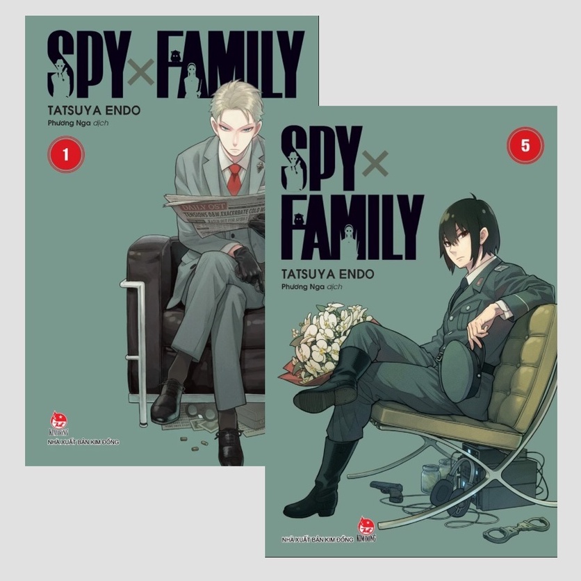 Sách - Combo SPY X FAMILY (Tập 1 – 5)