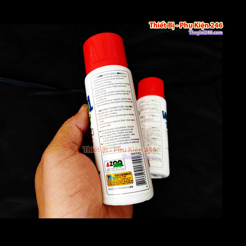Azoo Mineral Plus Khoáng cao cấp cho Tép của hãng Azoo