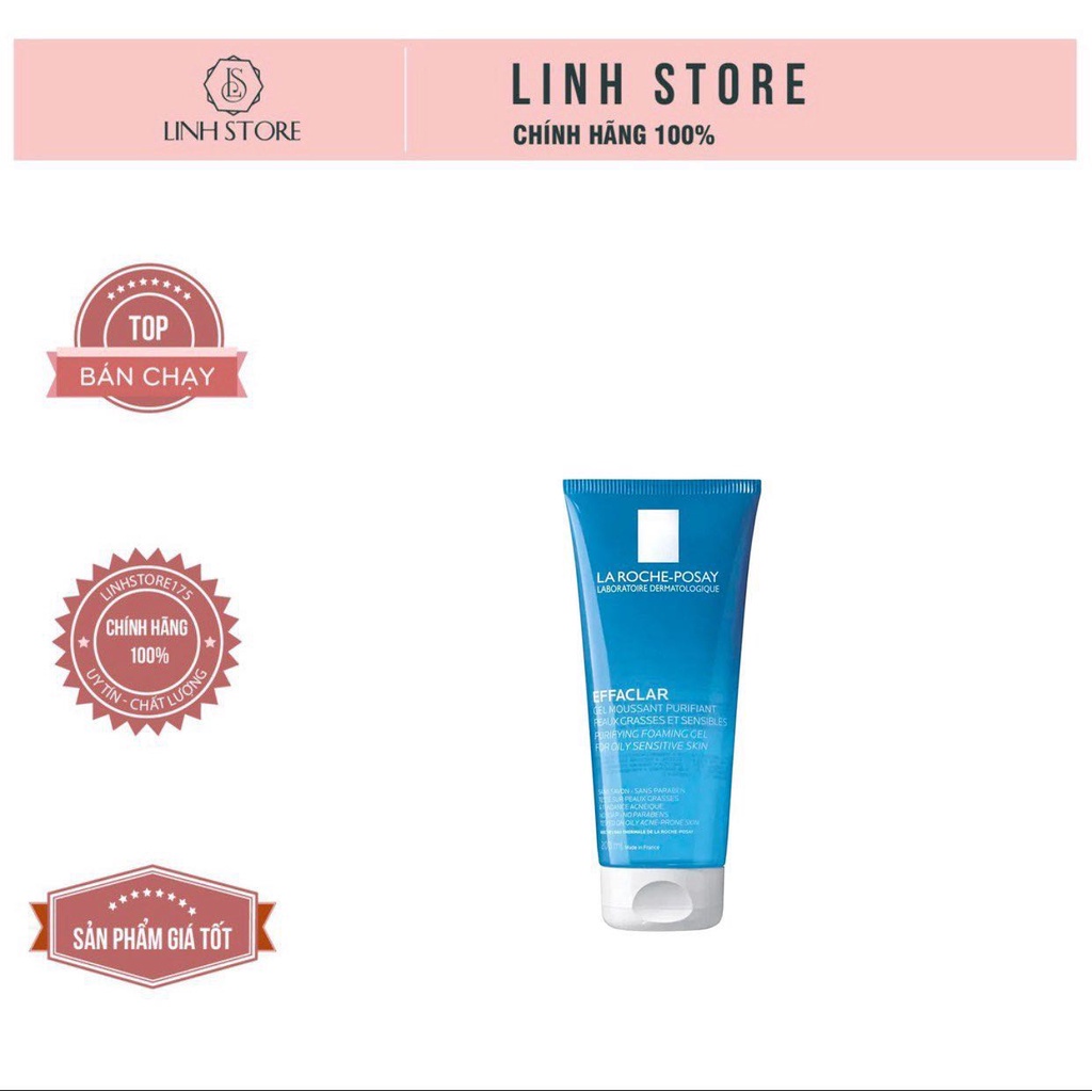 SỮA RỬA MẶT LA ROCHE POSAY  EFFACLAR Gel 200ml & 400ml