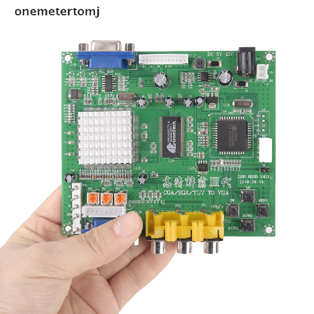 Bảng mạch máy chơi game RGB/CGA/EGA/YUV sang VGA HD cho HD9800/GBS8200 .