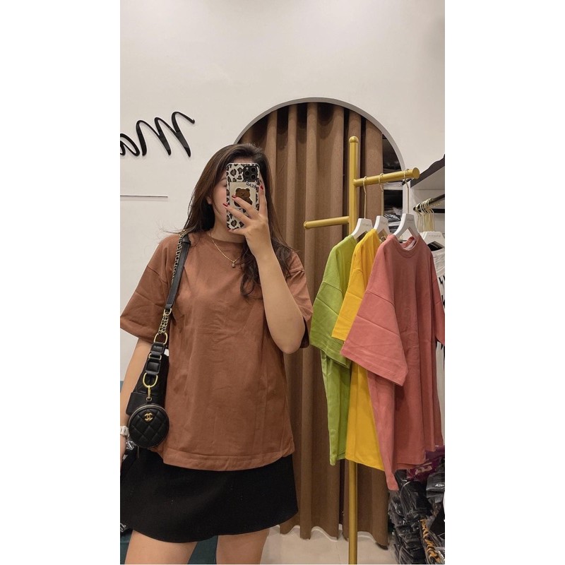 Áo Trơn Cổ Tròn Bigsize