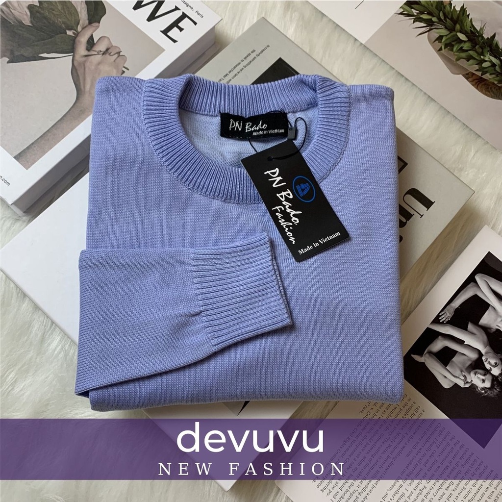 Áo len nam cổ tròn Hàn Quốc LENVIE len cotton thô form đẹp AL21