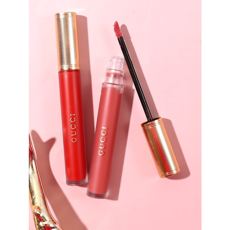 Son Kem Lì Gucci Rouge Liquid Matte , Son Gucci kem 25 208 505 521 311 413. Date xa, Full box, Có bill