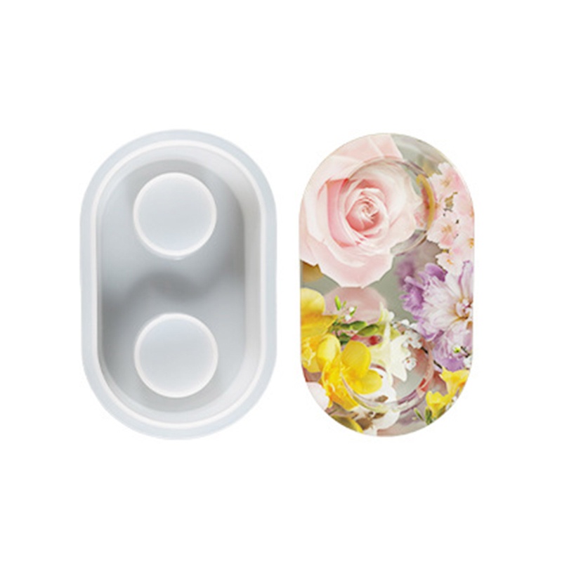 Khuôn Silicone Làm Đế Nến Hình Trái Tim