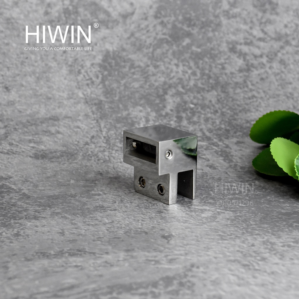 Kẹp kính thanh giằng cabin kính inox 304 mặt gương Hiwin SB-807F