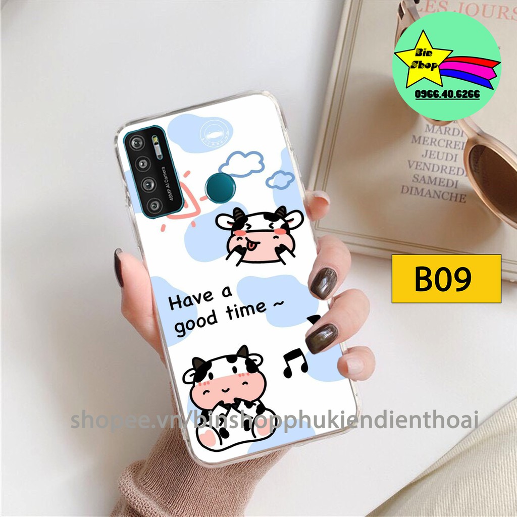 Ôp lưng Vsmart Joy 4 - Live 4 - Star 4 - Star 5 - Ốp lưng điện thoại Vsmart cao cấp, in hình những chú bò sữa đáng yêu