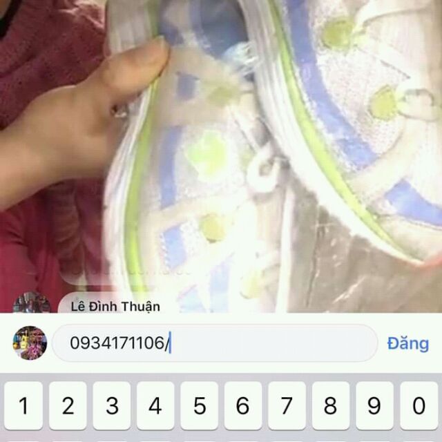 Giầy si gửi Hang Nguyen Thi 200k