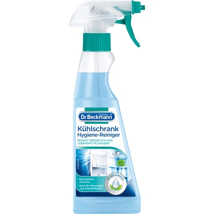 Chai xịt vệ sinh khử mùi cho tủ lạnh, lò vi sóng, mặt đá ốp Dr Beckmann, chai 250ml - hàng nhập khẩu Đức