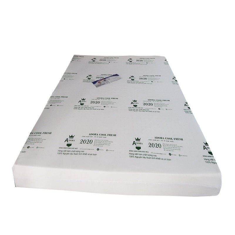 Nệm Cao Su Foam Adora Cool Fresh, êm ái, mát lạnh, đàn hồi cực tốt, Bảo hành: 10 năm