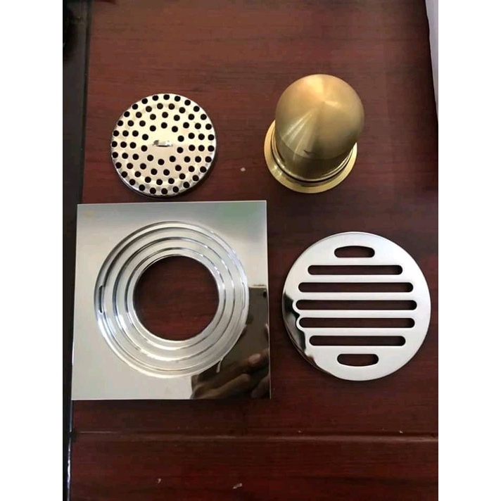 Ga thoát sàn đồng cao cấp, phễu thoát sàn chống mùi IKIZA giá tốt, TSD07