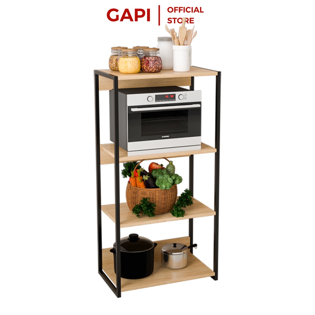 Kệ lò vi sóng GAPI sắp xếp không gian bếp gọn gàng phong cách hiện đại - GM05
