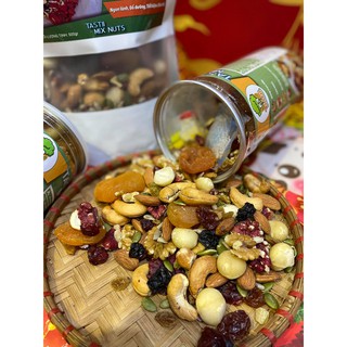 Mix nuts tổng hợp mix 11 loại hạt, trái cây nhập khẩu phù hợp ăn kiêng, giảm cân, cung cấp chất dinh dưỡng hạt loạt 1