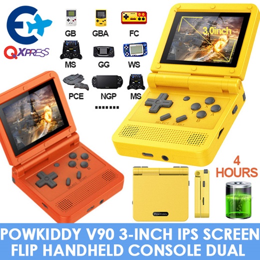 Máy Chơi Game Cầm Tay Powkiddy V90 Màn IPS Hỗ Trợ 25 Hệ Giả Lập | BigBuy360 - bigbuy360.vn