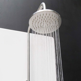 Mua Bát sen tắm đứng inox 304 đường kính 20cm trắng mờ cổ xoay linh hoạt cao cấp dùng cho bộ sen tắm đứng