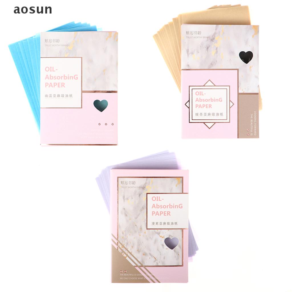 (Hàng Mới Về) Set 100 Giấy Thấm Dầu Làm Săn Chắc Da Mặt | BigBuy360 - bigbuy360.vn