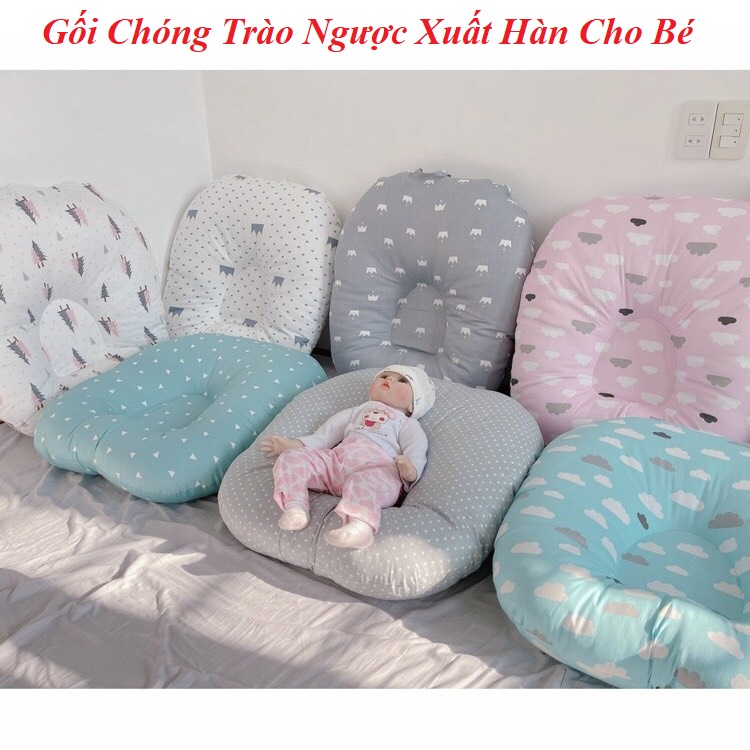 Gối chóng trào ngược kiêm gối ngồi đa năng xuất hàn cho trẻ sơ sinh và trẻ nhỏ đủ loại