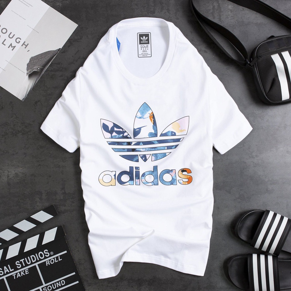 Áo thun adidas thể thao nữ nam chính hãng xuất dư giá rẻ 100% cotton