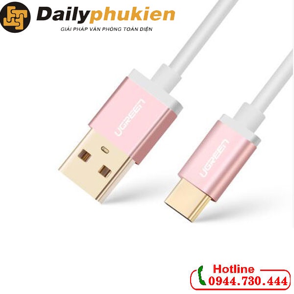 Cáp sạc USB sang USB-C 1.5m UGREEN 30509 dailyphukien