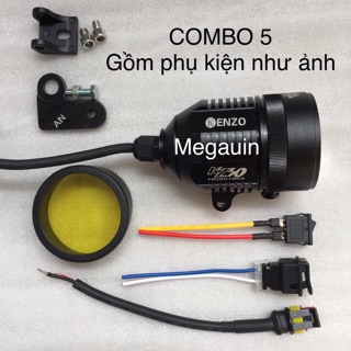 ĐÈN LED TRỢ SÁNG KENZO KZ30 ( kéo đuôi chỉnh gom toả ánh sáng)