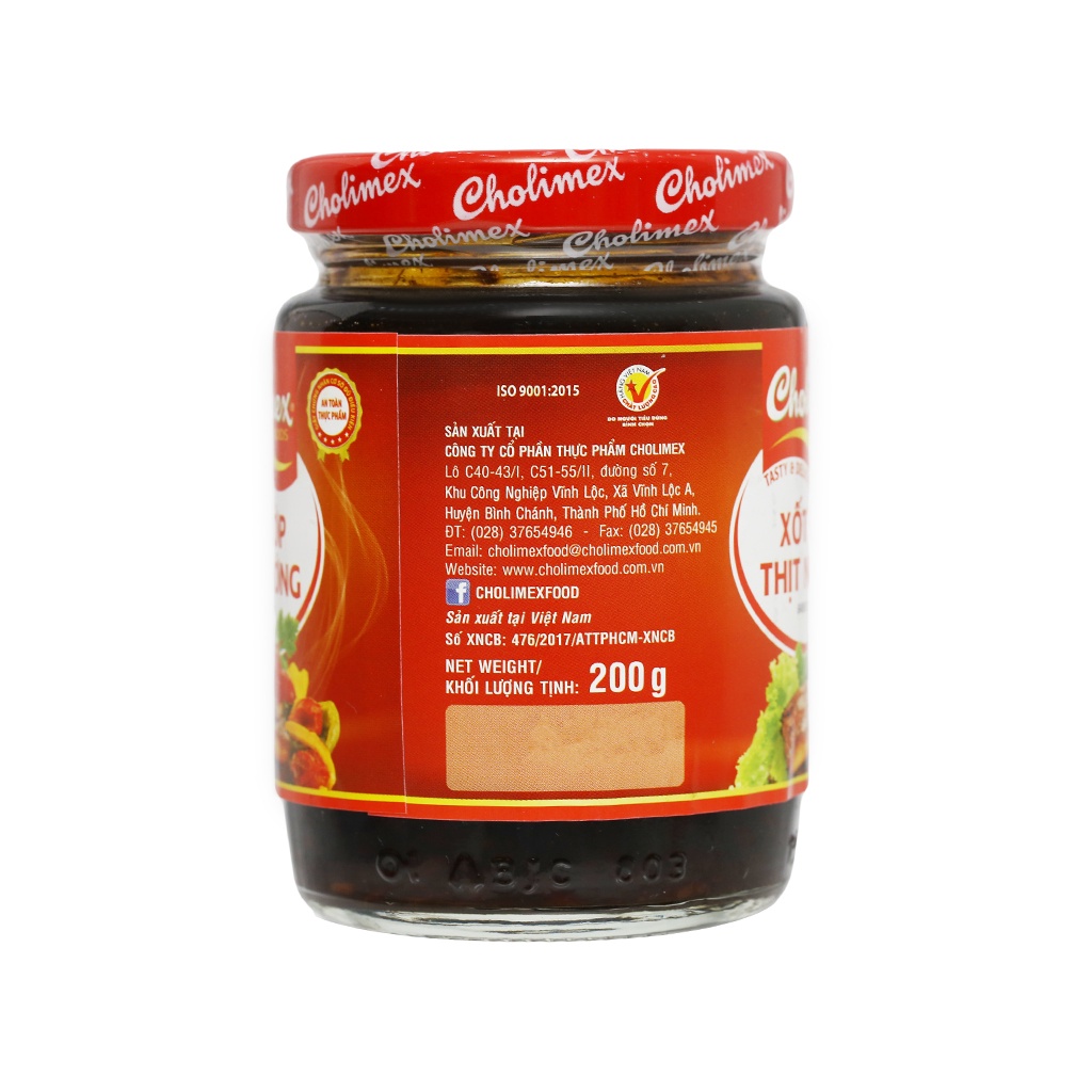Xốt ướp thịt nướng Cholimex hũ 200g