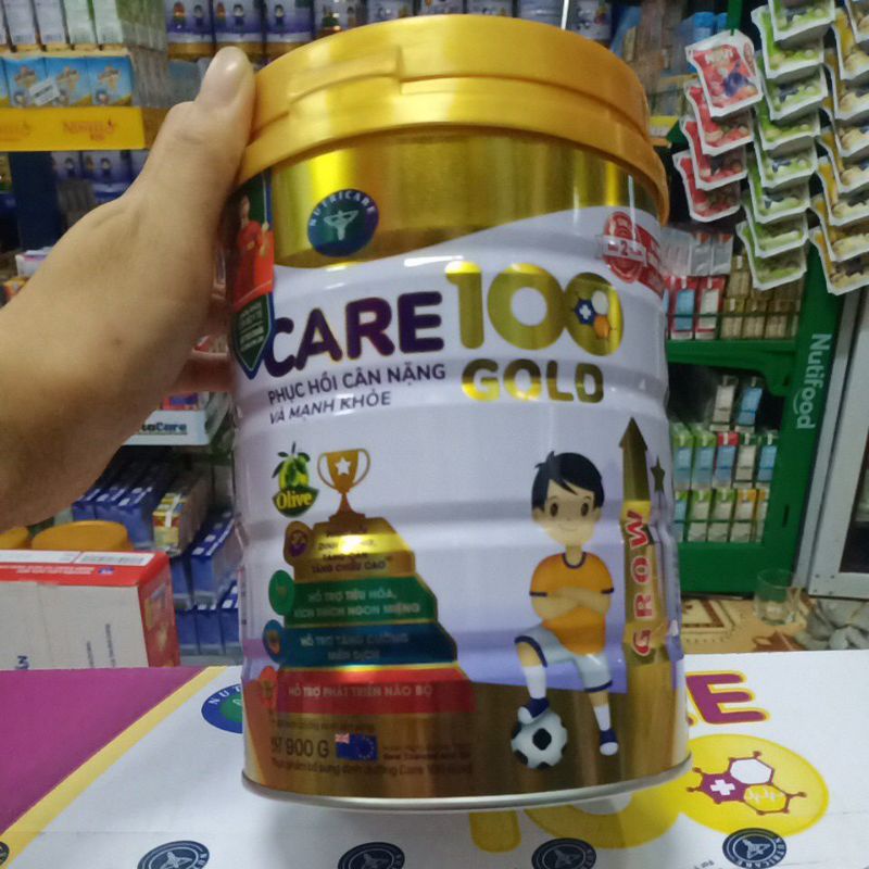 Sữa care 100 gold 900g