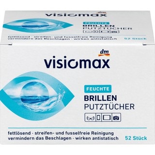 Khăn lau kính Visiomax, lau sạch nhờn vân tay bụi bẩn trên mắt kính