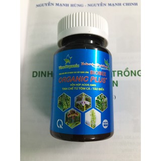 Phân bón hữu cơ Nano Cao Cấp BIOBEE ORGANIC PLUS lọ 100ml