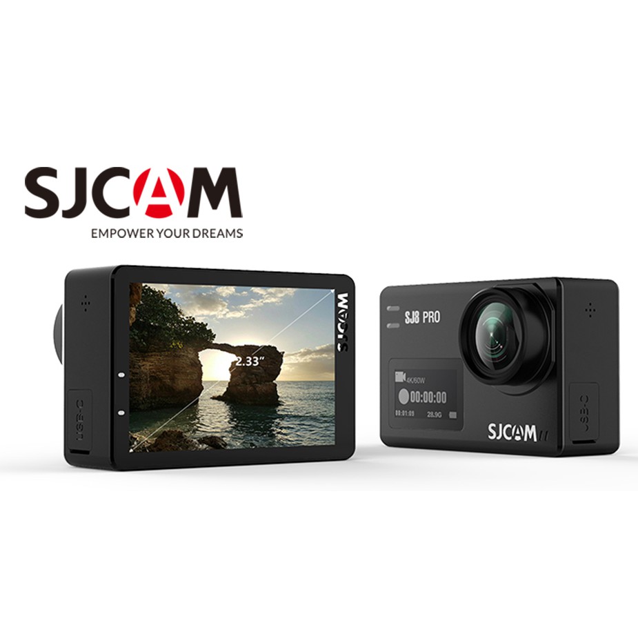 [Mã ELMALL1TR5 giảm 6% đơn 3TR] Camera hành trình SJCAM SJ8 PRO 4K Wi-Fi - Hãng phân phối chính thức