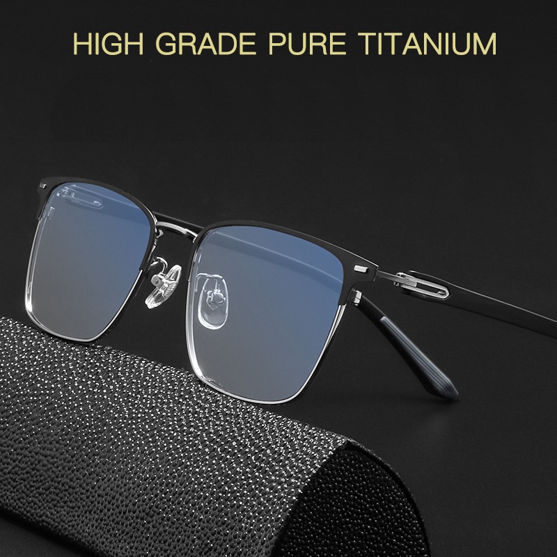 Hevia Kính Mắt Gọng Titan Siêu Nhẹ Thoải Mái pt088