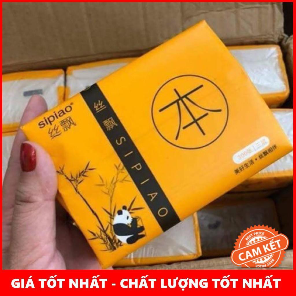 THÙNG GIẤY ĂN GẤU TRÚC SIPIAO (30 GÓI 1 THÙNG) - giấy việt nam