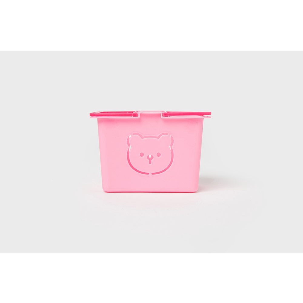 Giỏ Đựng Đồ ARTBOX Hàn Quốc Thiết Kế Hình Gấu Màu Hồng Đáng Yêu