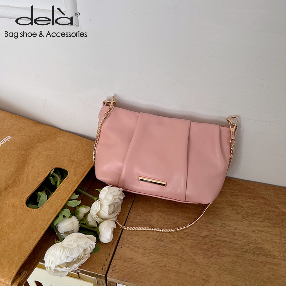 Dela Túi Xách Đeo Vai Hình Vuông Cỡ Nhỏ Phong Cách Thời Trang Mới Cho Nữ