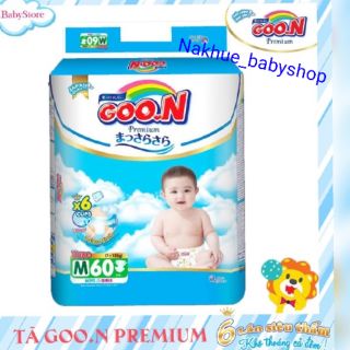 ( CẮT TEM KHÔNG QUÀ )Bỉm dán/quần Goon Premium NB70 S64 M60 L50 XL42 XXL36