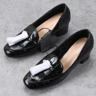 Giày Loafer da cá sấu Papaya