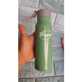 Bình nước thủy tinh bọc nhựa Yomost 330ml cho bé