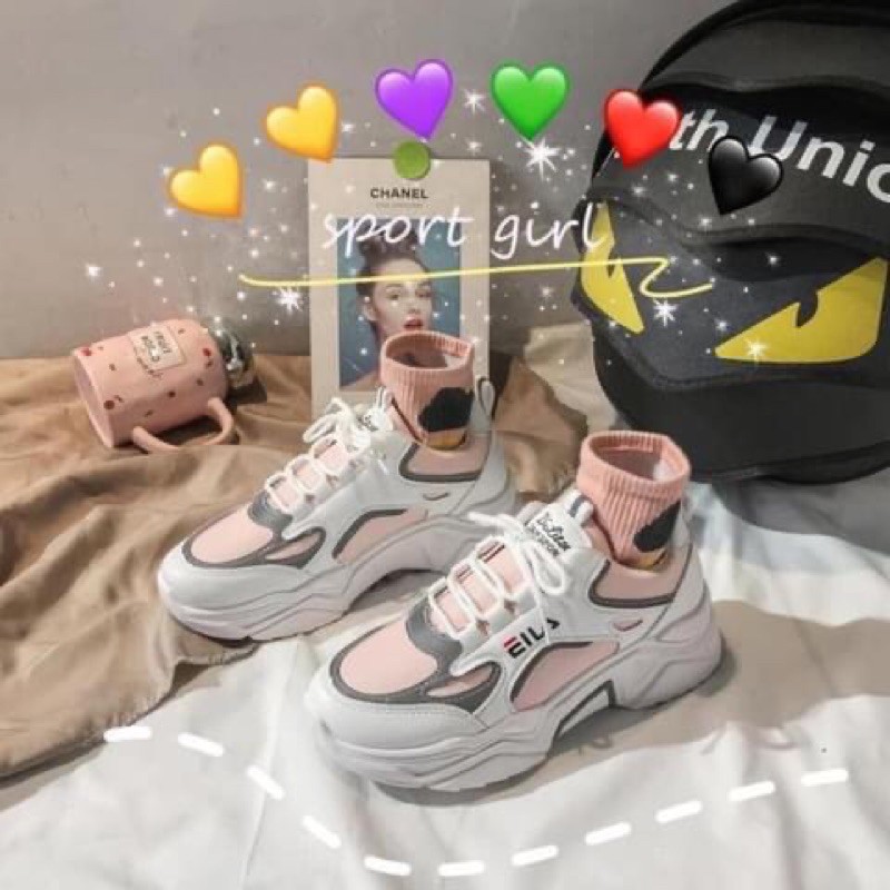 Giày thể thao phản quang, vải cavas đế bánh mì | BigBuy360 - bigbuy360.vn