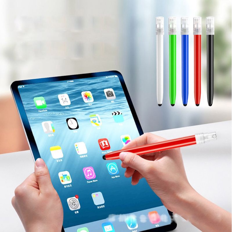 Set 10 Bút Cảm Ứng 2 Trong 1 WMMB Kèm Ống Phun Sương 5ml Chuyên Dụng Cho Màn Hình Cảm Ứng