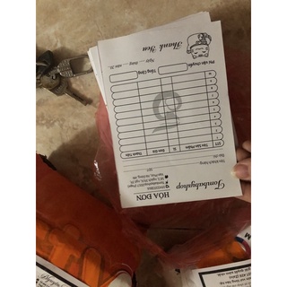 500 phiếu ship xinh đẹp kt 15x10 cm in đen trắng