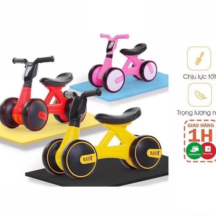 Xe chòi chân cho bé 1 tuổi đến 3 tuổi - Xe đẩy chân có nhạc có đèn phát sáng_ Xechoi