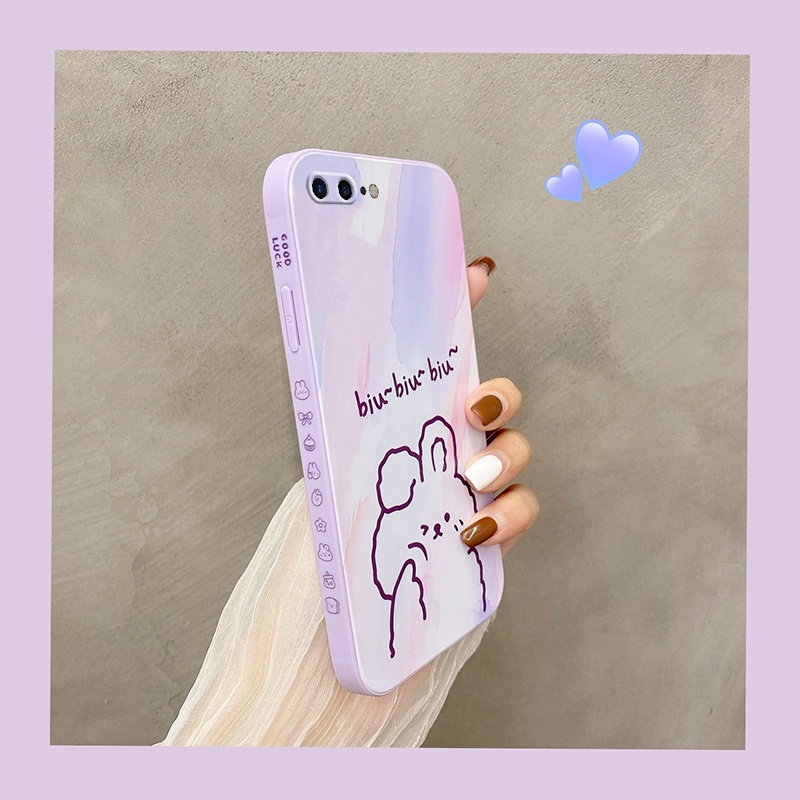 Ốp lưng iPhone 7 8 plus se2020 7plus 8plus Ốp Điện Thoại silicone tpu Mềm Chống Rơi In Hình Tranh Sơn Dầu Cho