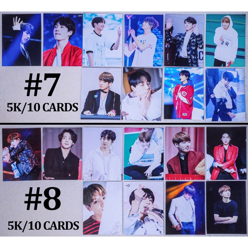 (Có sẵn) Sale set card JUNGKOOK BTS giá rẻ | BigBuy360 - bigbuy360.vn