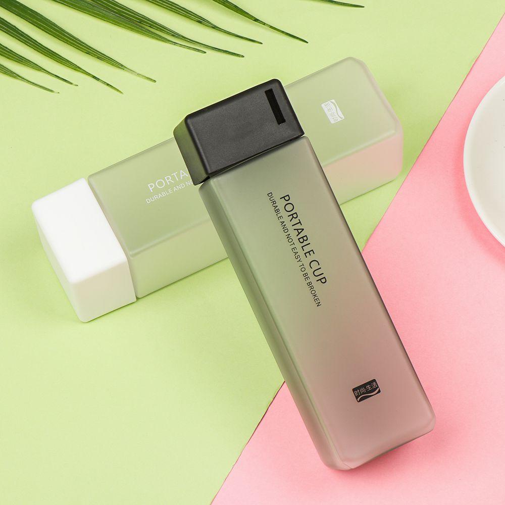Bình Đựng Nước Bằng Nhựa Không BPA Hình Vuông NOTE1 450ml