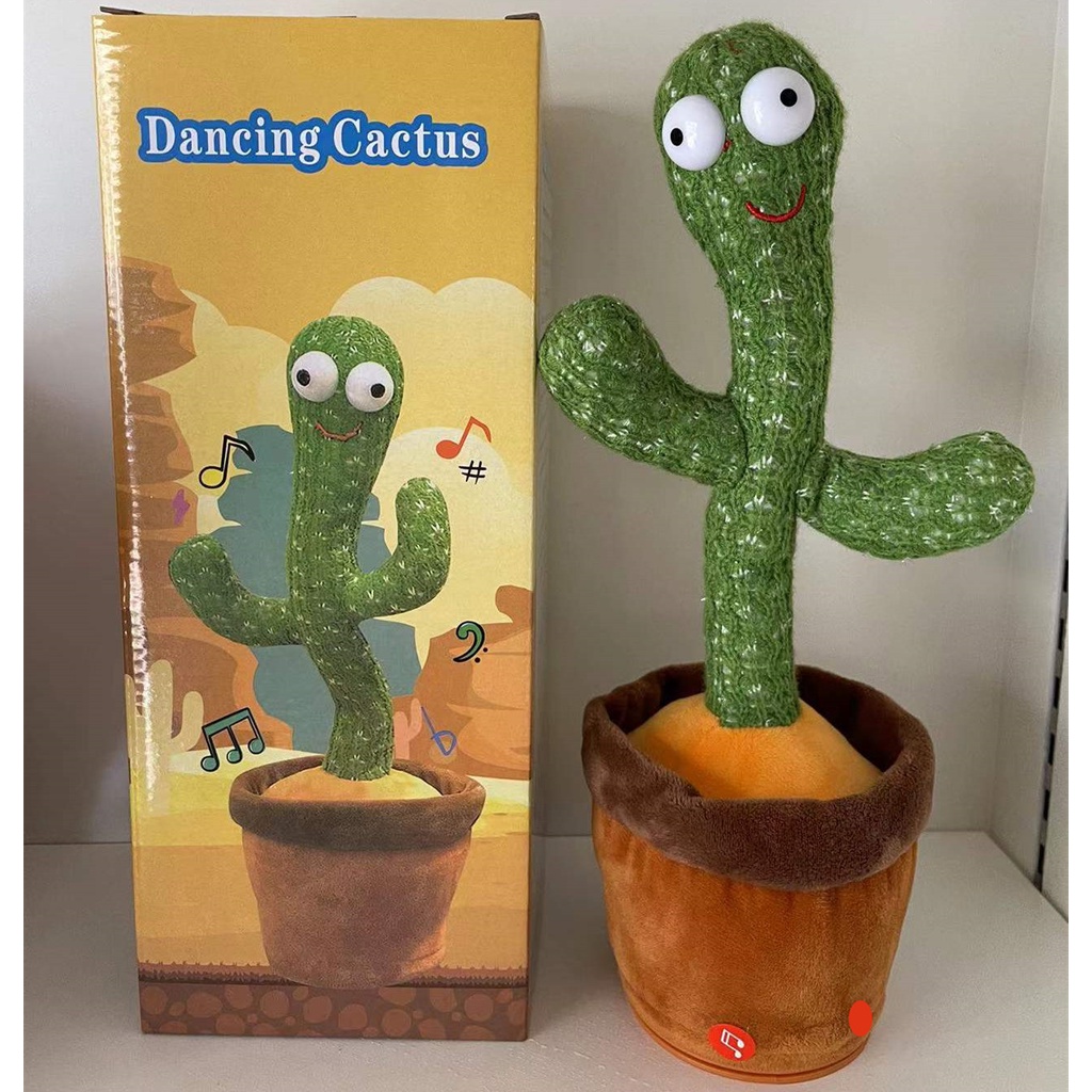 Xương rồng nhảy múa - Xương rồng nhại tiếng ,phát 120 bài hát nhại giọng có đèn sạc.