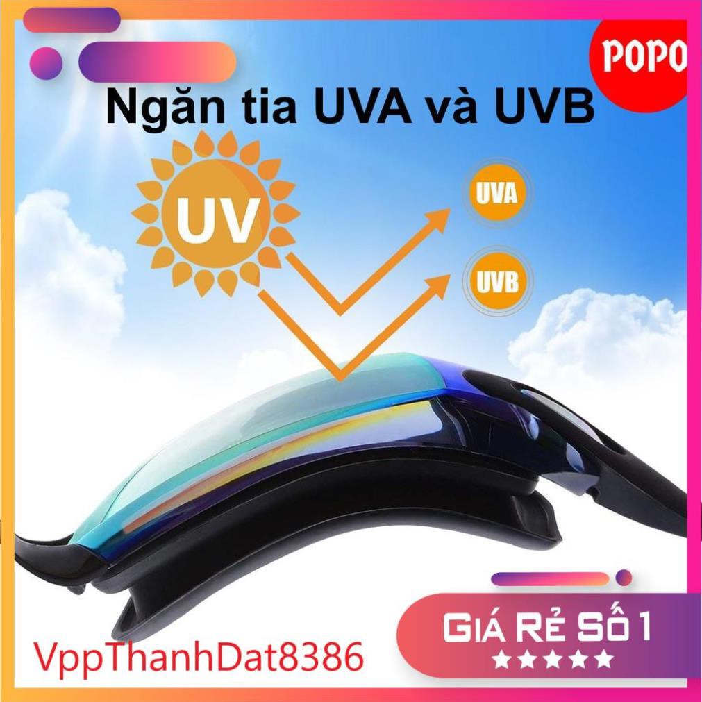 (Sale)  Kính bơi phản quang thời trang cao cấp, Chống UV, Chống hấp hơi