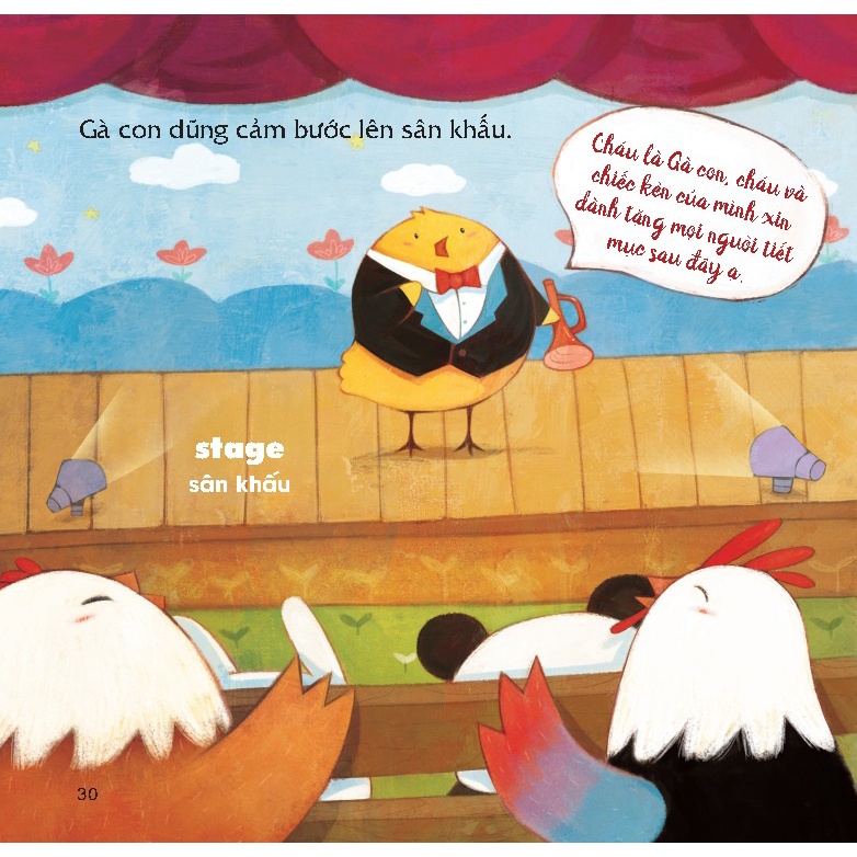 Sách thiếu nhi - Gà con lon ton