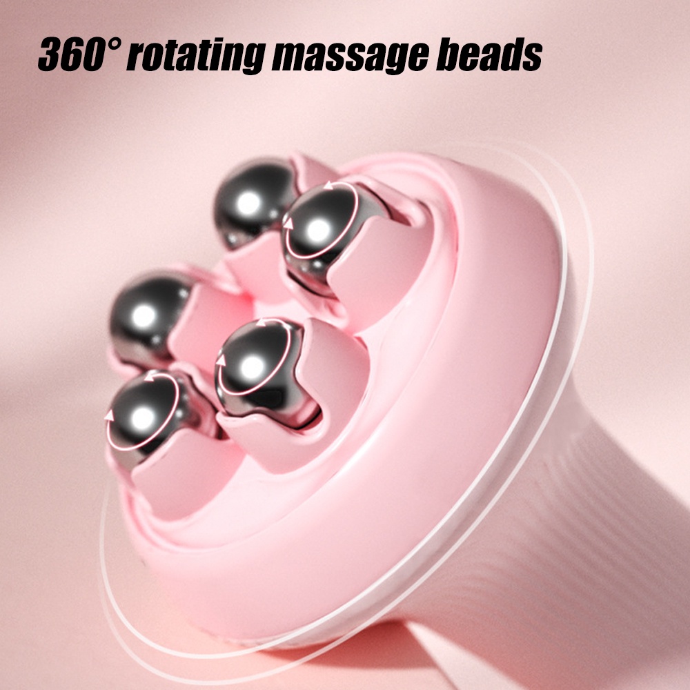 Bóng Lăn Mát Xa Nâng Cơ Thể Bằng Thép Không Gỉ Xoay 360 Độ massage chân