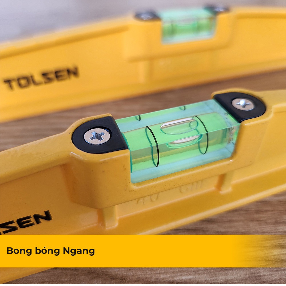 Thước Thủy TOLSEN 35060, 35061 Dài 40cm và 60cm Chính Hãng - Vua Đồ Nghề