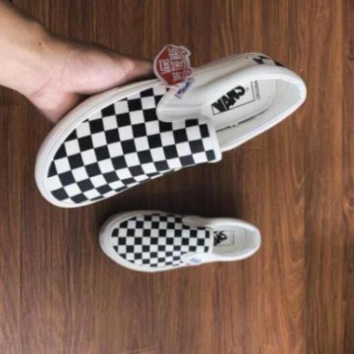 Giày 𝐕𝐀𝐍𝐒 Caro Lười🔥𝐒𝐢ê𝐮 𝐑ẻ🔥 Slipon Đủ Size Nam Nữ Full Box BiIl | BigBuy360 - bigbuy360.vn